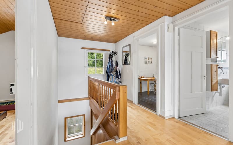Eingangsbereich der Dachwohnung