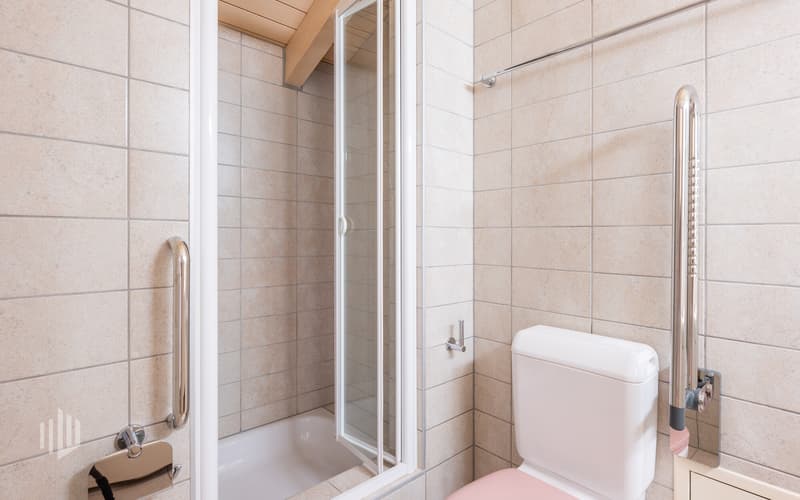 Zweites Bad mit Toilette und Dusche