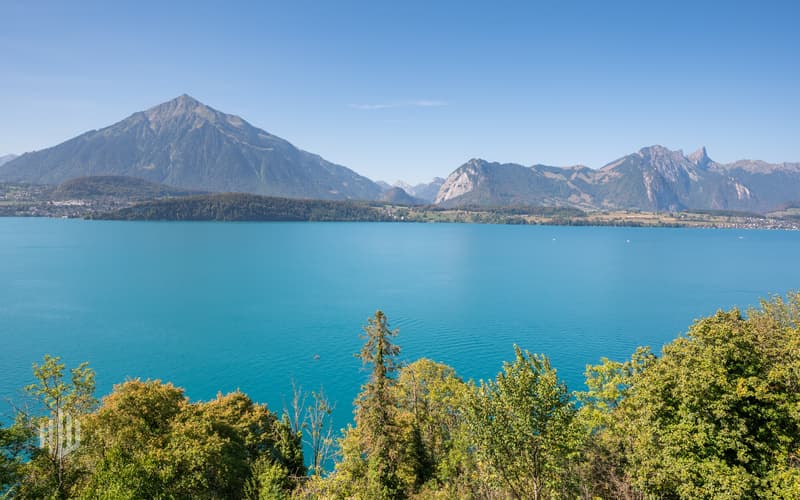 Einmalige See- und Bergsicht