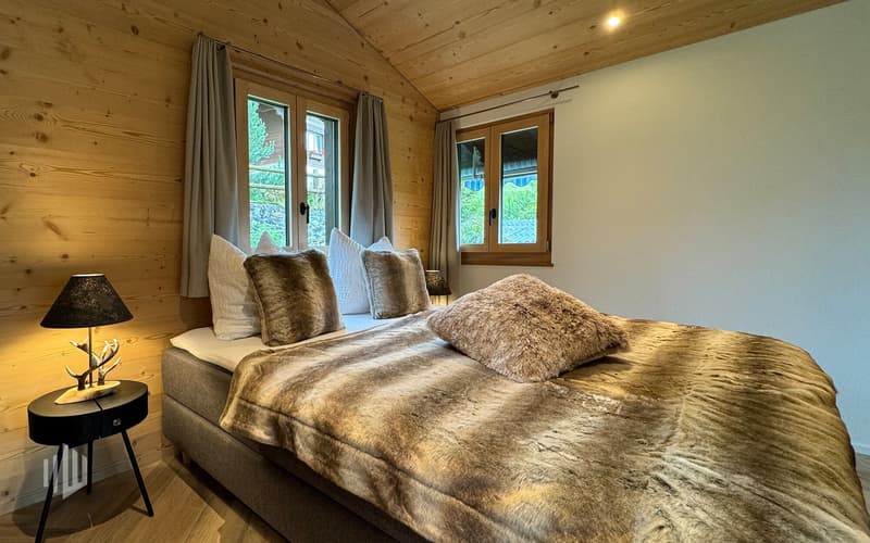 Schlafbereich, Doppelbett 160x2m
