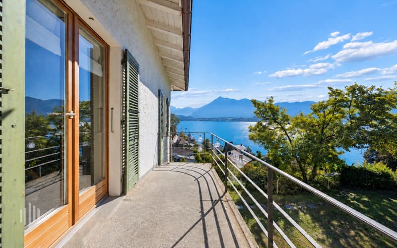 Balkon von der Küche her zugänglich