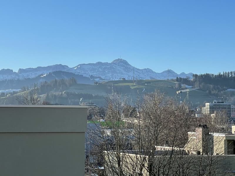 Aussicht auf Säntis