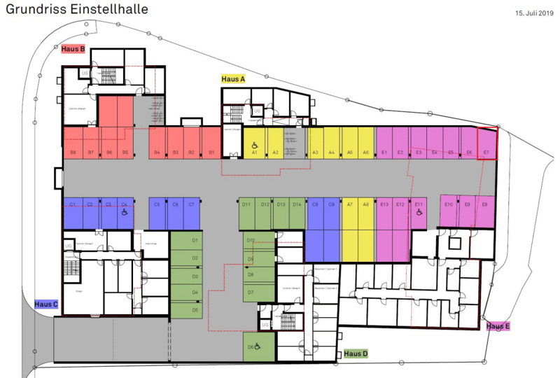 Tiefgaragenparkplatz in Sargans E7 (1)