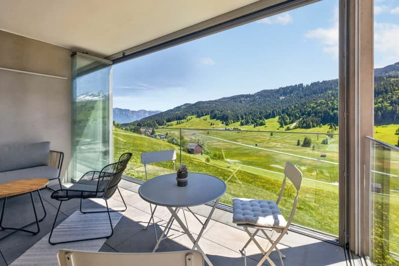 Wohnen mit Weitsicht - hochwertige 3.5-Zimmerwohnung (zweitwohnungstauglich) mit Balkon und Terrasse (16)