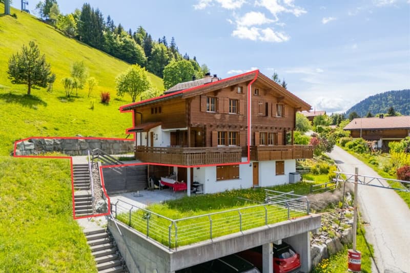 4.5 Zimmer Ferienwohnung mitten im Ski- und Wandergebiet Grüsch-Danusa (26)