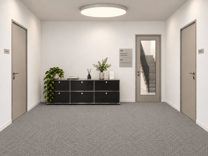 Gewerbepark an Top Lage - Halle, flexible Gewerbeflächen und Erstbezug der Büroräumlichkeiten (4)