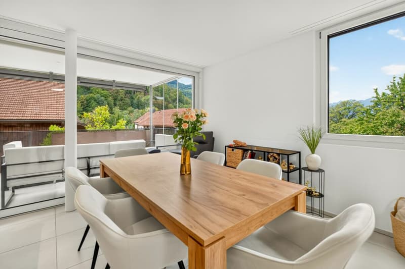 Attraktive 3.5 Zimmerwohnung am sonnigen Dorfrand in Mels (5)