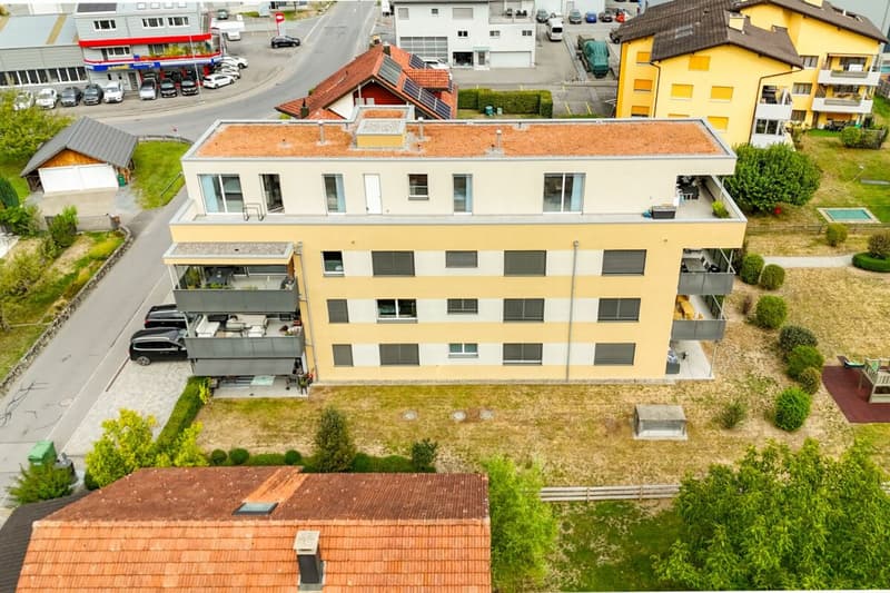 Attraktive 3.5 Zimmerwohnung am sonnigen Dorfrand in Mels (11)
