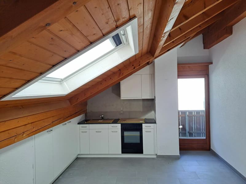 Frisch renovierte 2.5-Zimmer-Dachwohnung in Rüthi SG (1)