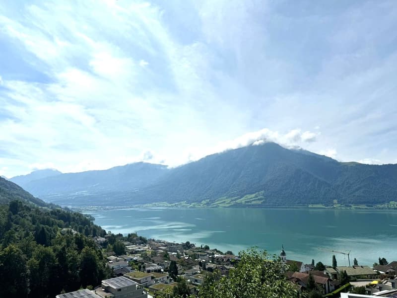 Bauland für Luxusvilla an sensationeller Aussichtslage mit Berg und Seesicht (3)