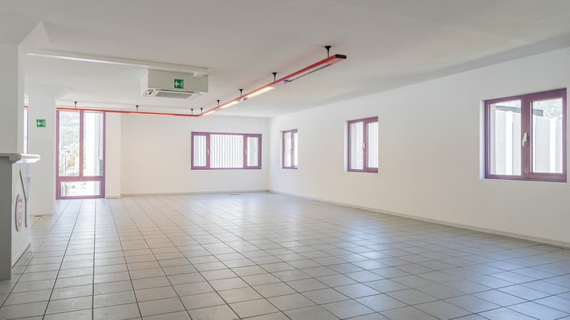 Unterteilbare Bürofläche und Werkstatt an idealer Lage in Visp (2)