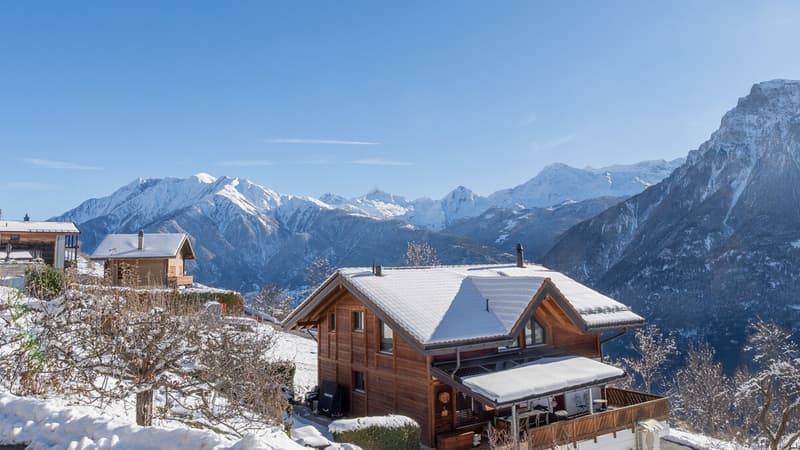 Two-family house and stable with great views and perfect sunshine (7)