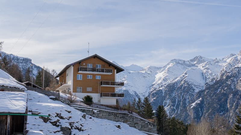 3.5-Zimmerwohnung an ruhiger Lage im Familienparadies Grächen (1)