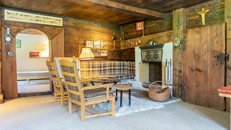 Historisch wertvolles Walliserhaus auf dem Simplon (6)