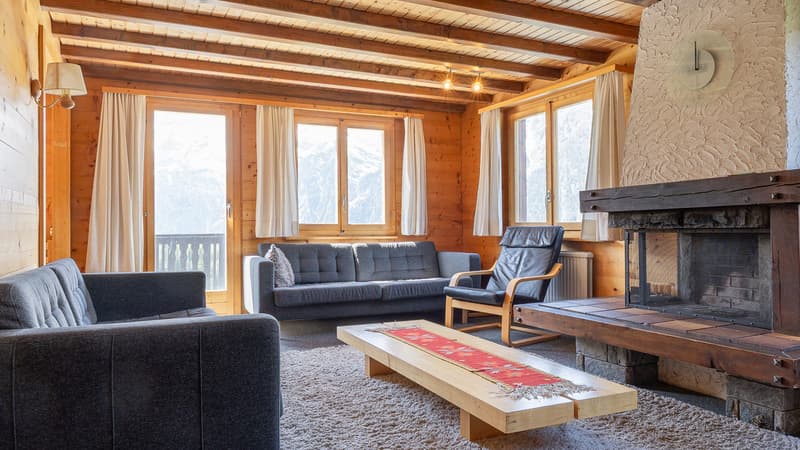 Chalet with great views in Grächen (9)