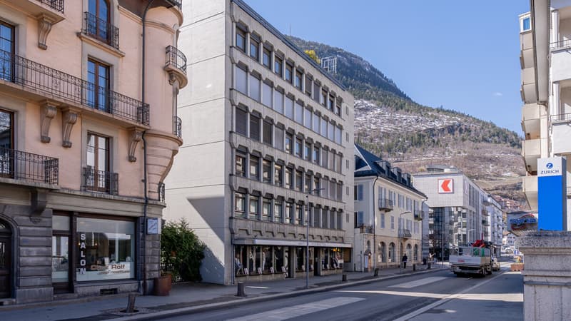Vielseitig nutzbare Geschäftsliegenschaft im Zentrum von Visp (2)