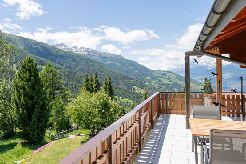 Charmantes Chalet mit Weitsicht in Bürchen (3)