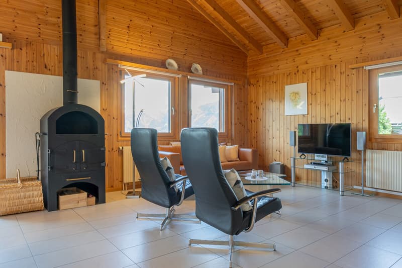 Charmantes Chalet mit Weitsicht in Bürchen (7)