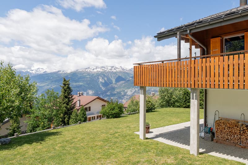 Charmantes Chalet mit Weitsicht in Bürchen (2)