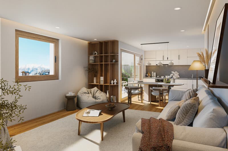 4.5-Zimmer-Dachwohnung zur Miete (Erstbezug): Neubau in Bürchen (8)