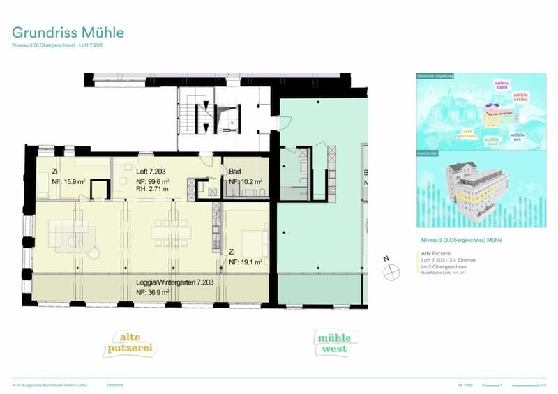 146m2 Loft dans la Bruggmühle (6)