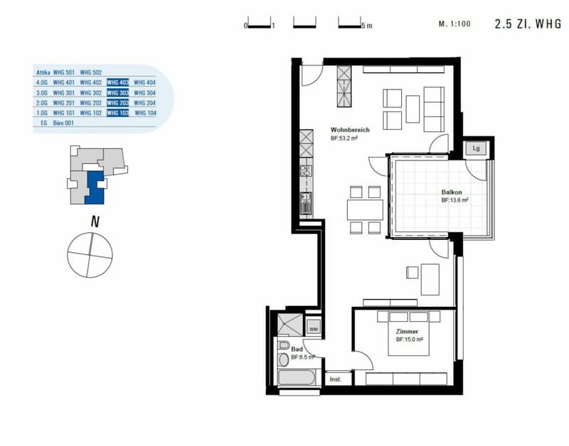 Wohnen im Zentrum - stilvolle City-Wohnung (9)