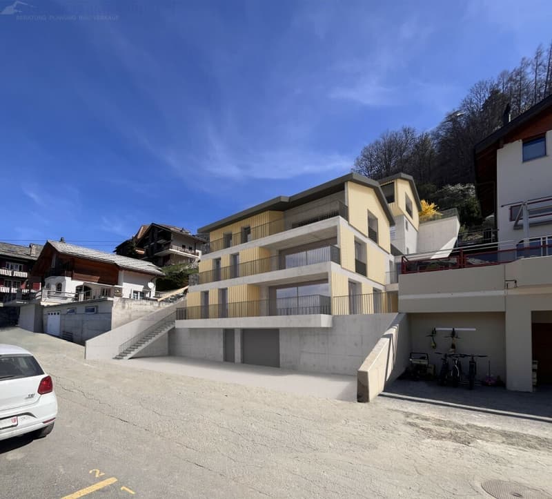 In vendita, 4,5 locali al piano terra di un edificio nuovo a Staldenried (6)