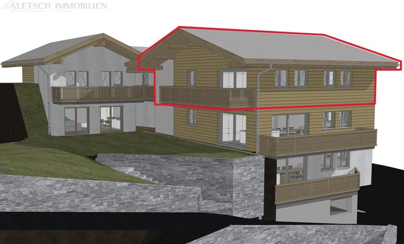 3.5-Zimmer-Wohnung im 2. Obergeschoss - im Herzen von Fiesch (2)