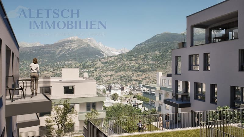 Neubauprojekt BACCHUS in Visp / VS - diverse Wohnungen verfügbar (2)