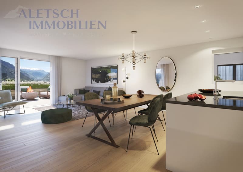 zu verkaufen, 5.5-Neubauwohnung in Ried-Brig / VS (3)