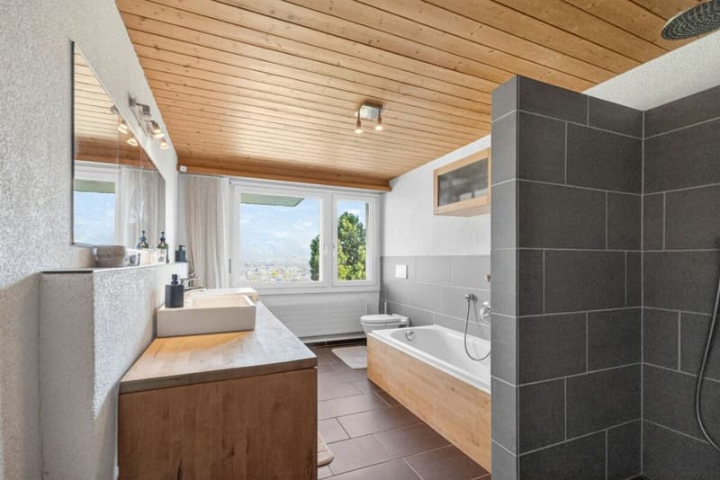 Einfamilienhaus mit Einliegerwohnung an idyllischer Lage mit herrlicher Aussicht - RESERVIERT (10)