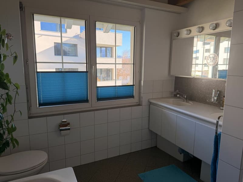 grosszügige 3.5 Zimmer-Dachwohnung an idyllischer Lage im Grünen (8)