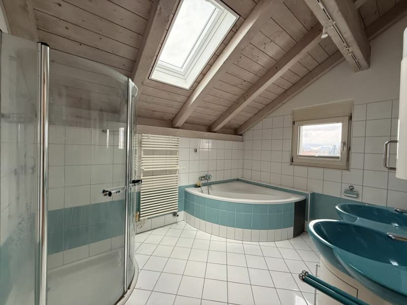 grosszügige 3.5 Zimmer-Dachwohnung im Zentrum von Buchs-Räfis (7)