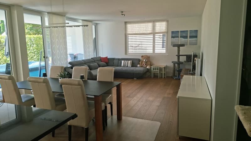 grosszügige 4 ½-Zi.-Eigentums-Gartenwohnung an schöner Wohnlage Buchs-Räfis (2)