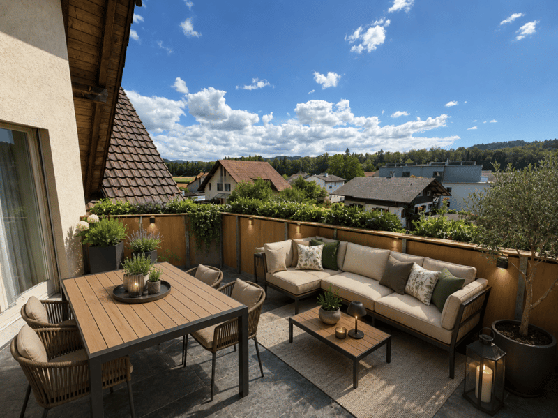 Gemütliche Dachwohnung mit schöner Terrasse (9)