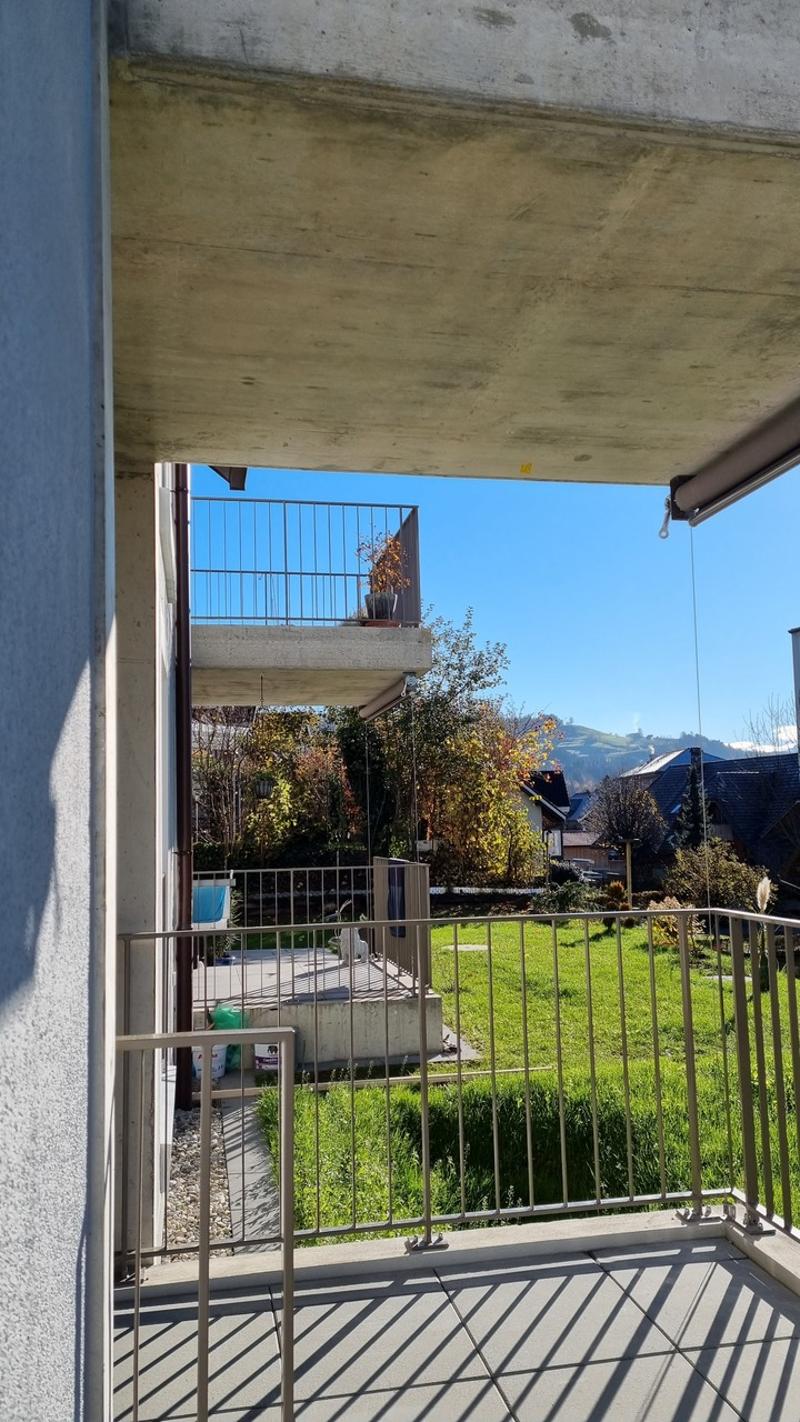 Balkon und Aussicht