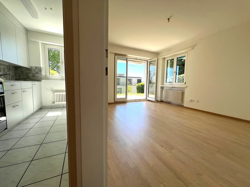 Renovierte 1.5-Zimmer-Wohnung mit Sitzplatz und Parkplatz in Zürich Seebach (4)