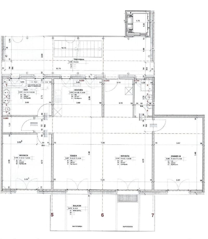 Helle 3.5-Zimmer-Wohnung mit Balkon und schöner Aussicht in Holderbank (12)