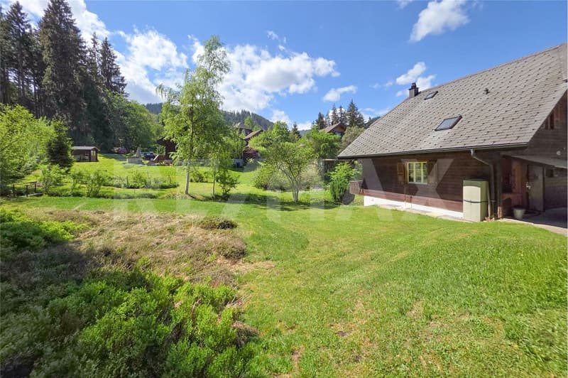 Wohnen, wo die Natur beginnt  Ihr Rückzugsort direkt am Waldrand in Rüschegg Heubach. (6)