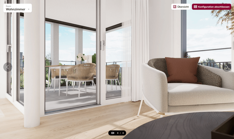 First occupancy of a modern 4.5-room apartment with mountain views in Bolligen (9)