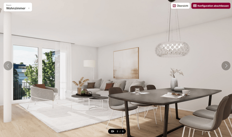 First occupancy of a modern 4.5-room apartment with mountain views in Bolligen (1)