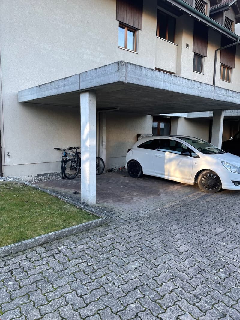 Ansicht Autounterstand