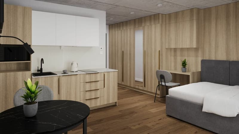 Furnished BASIC Apartment - 25 m2 (3)