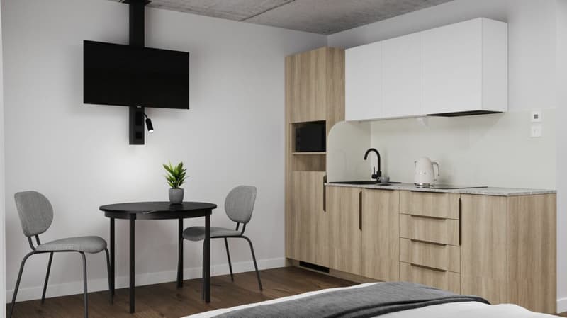 Furnished BASIC Apartment - 25 m2 (10)
