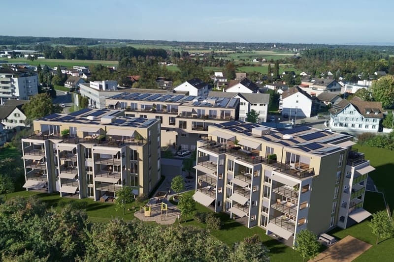 Helle 3.5 Zimmerwohnung mit grosszügigem Balkon (1)