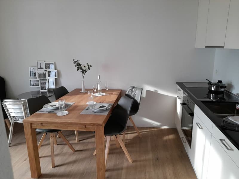 Charmantes möbliertes Appartement mit Balkon in Kleinwohnanlage (3)