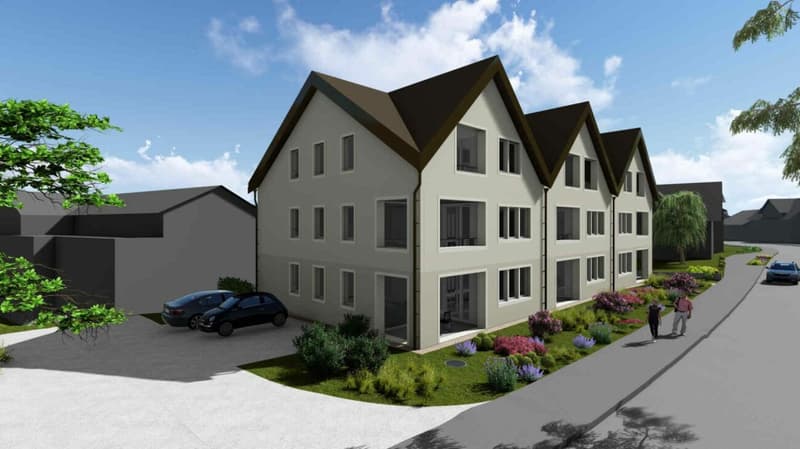 Neubau 2.5 Zimmer Wohnung im 1. OG (1)