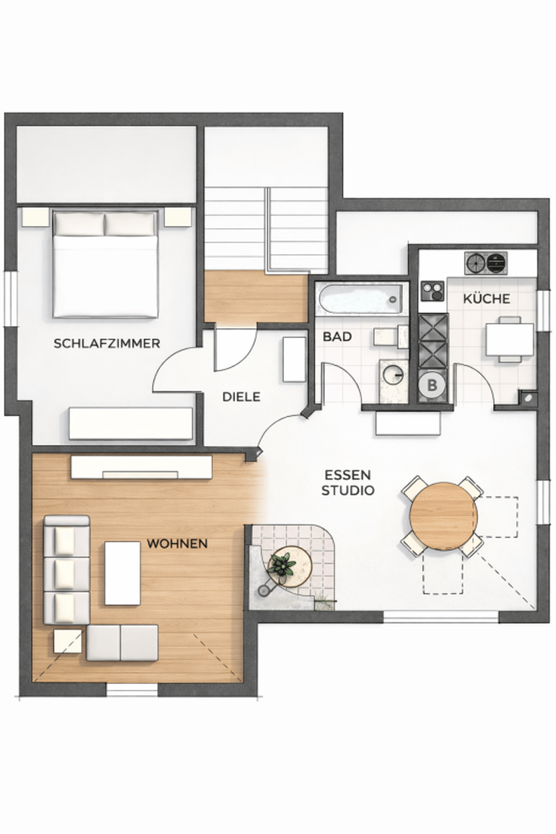 Charmante 3-Zimmer-Dachwohnung an zentraler Lage in Schwarzenbach zu vermieten (8)