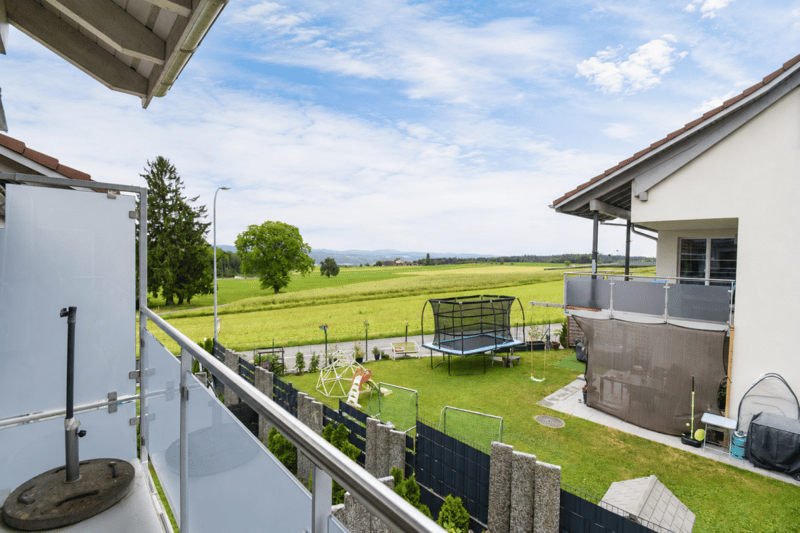 Aussicht vom Balkon
