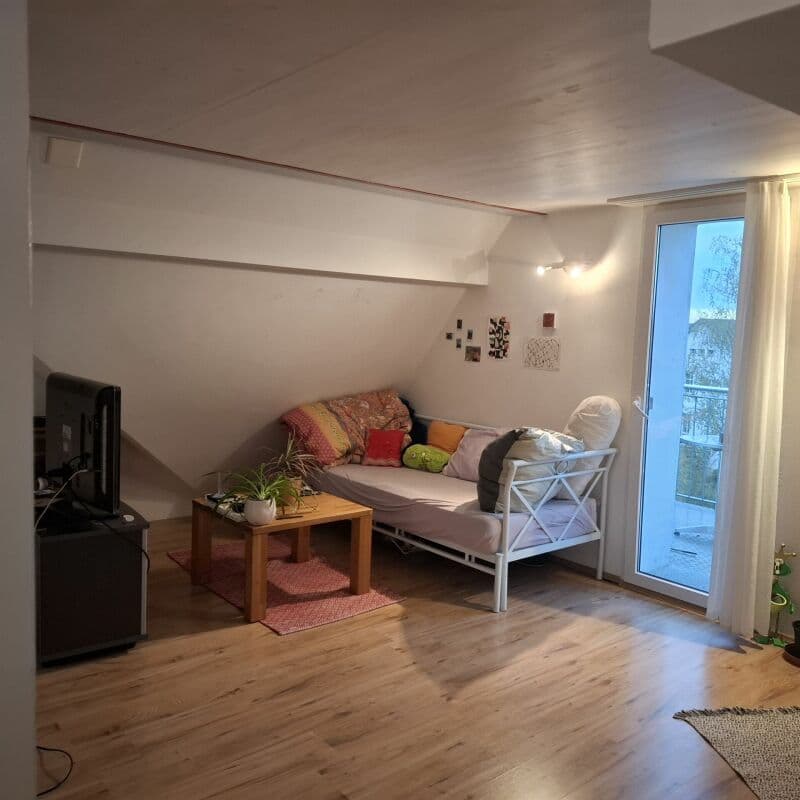Moderne 1.5-Zimmer-Dachwohnung mit Galerie & Balkon (4)